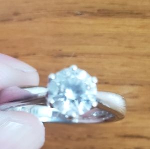QVC Diamonique ring